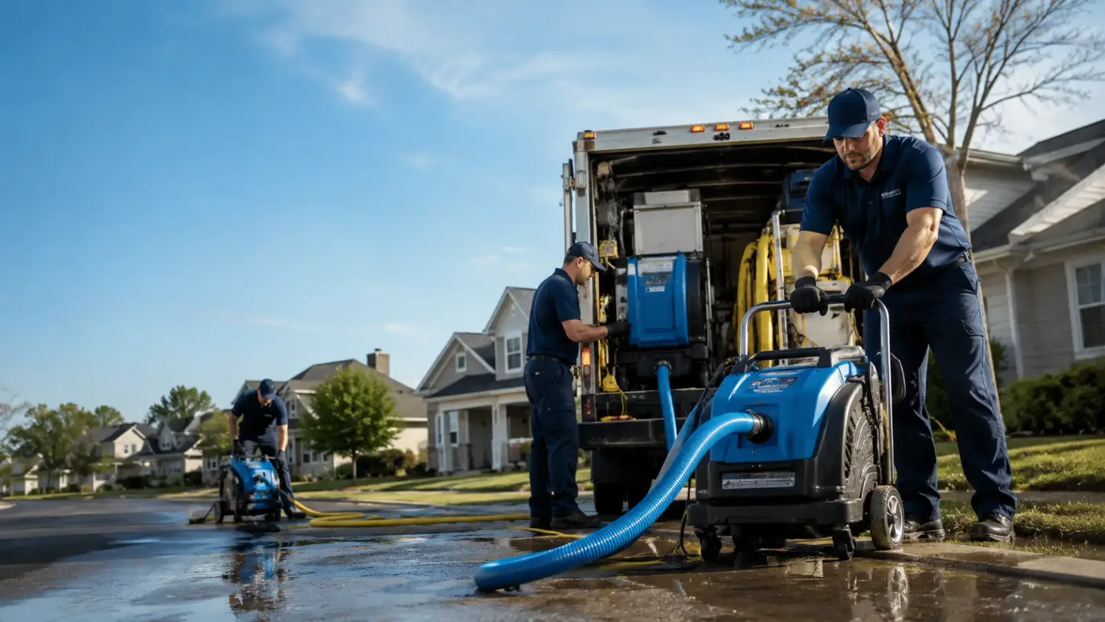 Flood Damage Cleanup in Lone Wolf, OK